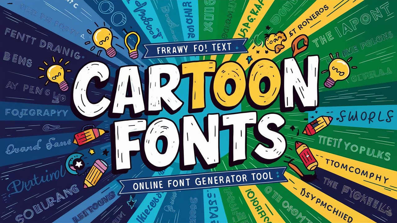 cartoon fonts
